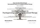 ITTA (International School of Transgenerational Therapy Anne Ancelin Schützenberger), Сертифицированный практик в области трансгенерационной терапии (Certified Practitioner of Transgenerational Therapy (CPTT)), 2019-2020 годы
