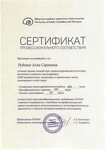 Общество семейных консультантов и терапевтов Семейная системная психотерапия 2018-2020