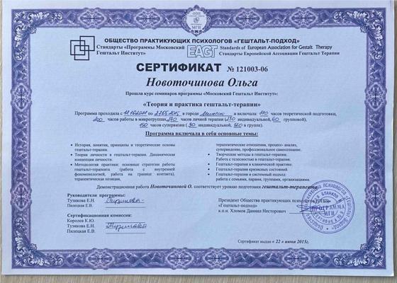 Московский гештальт институт  Теория и практика гештальт-терапии  2011-2015