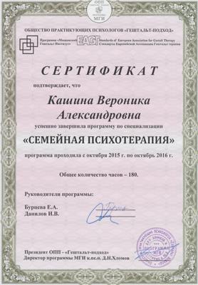 Московский гештальт институт Семейная психотерапия 2015-2016